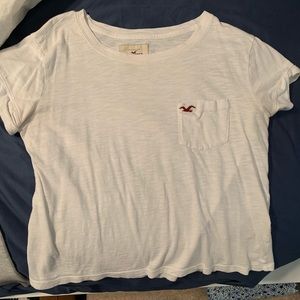 Hollister cropped tee